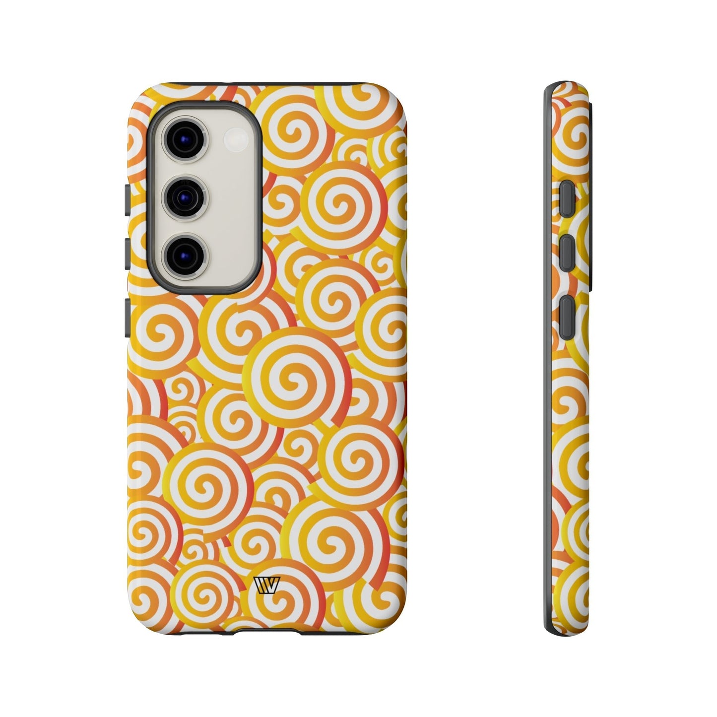 ABSTRACT SPIRAL ORANGE | Tough Phone Case - Trovvve - Little Red General Store