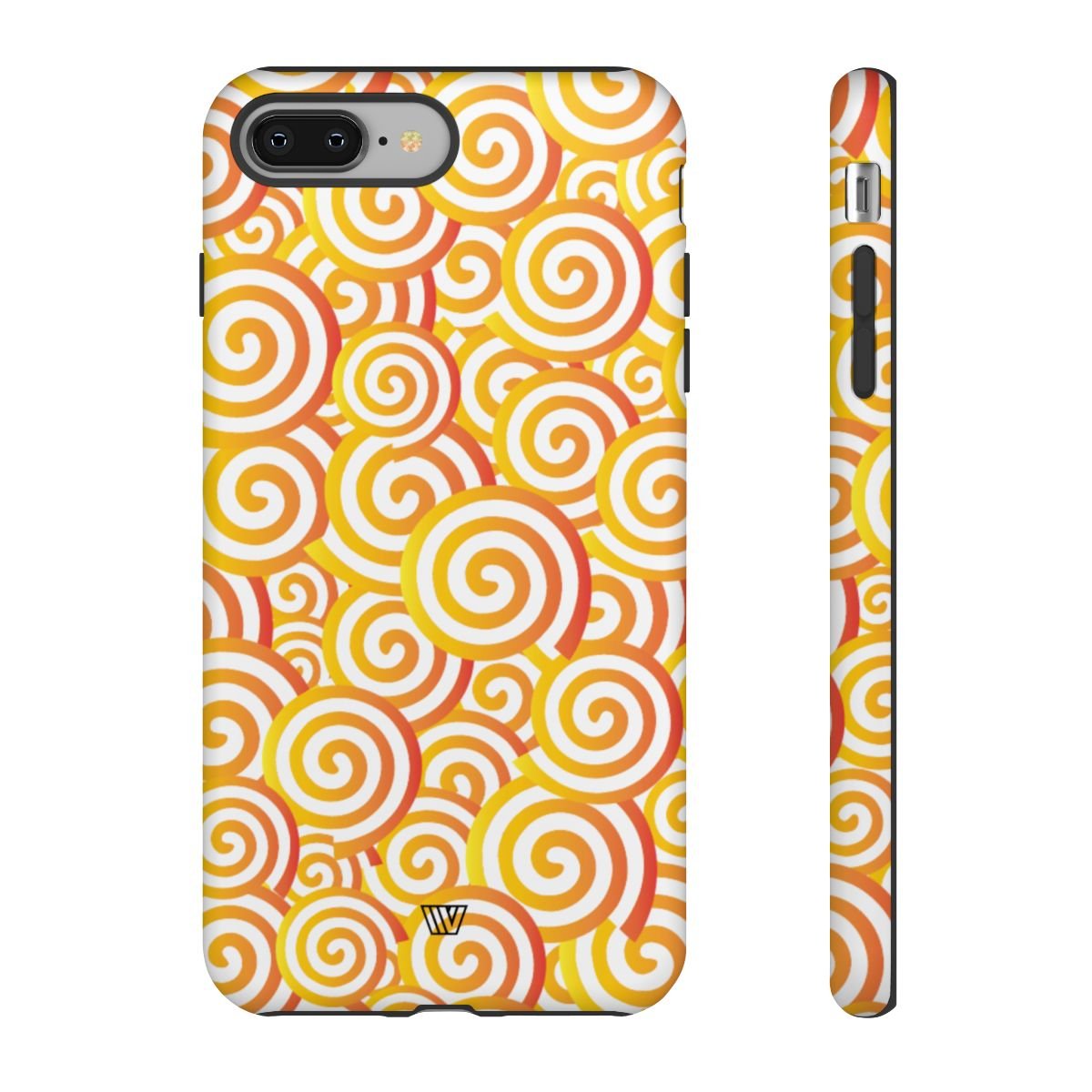 ABSTRACT SPIRAL ORANGE | Tough Phone Case - Trovvve - Little Red General Store