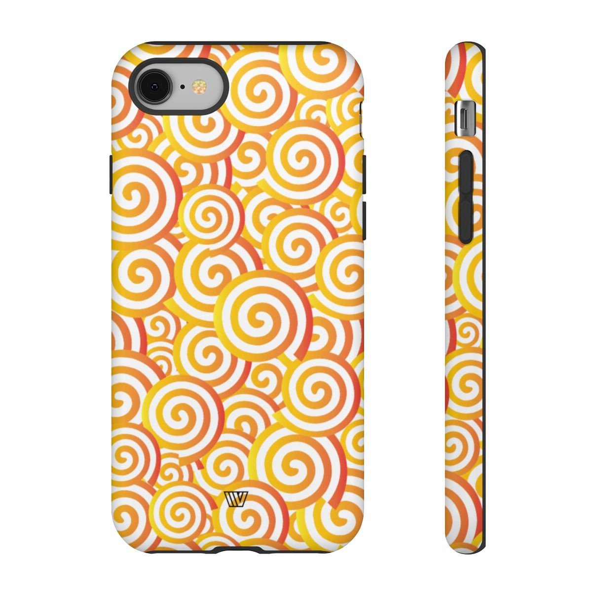 ABSTRACT SPIRAL ORANGE | Tough Phone Case - Trovvve - Little Red General Store
