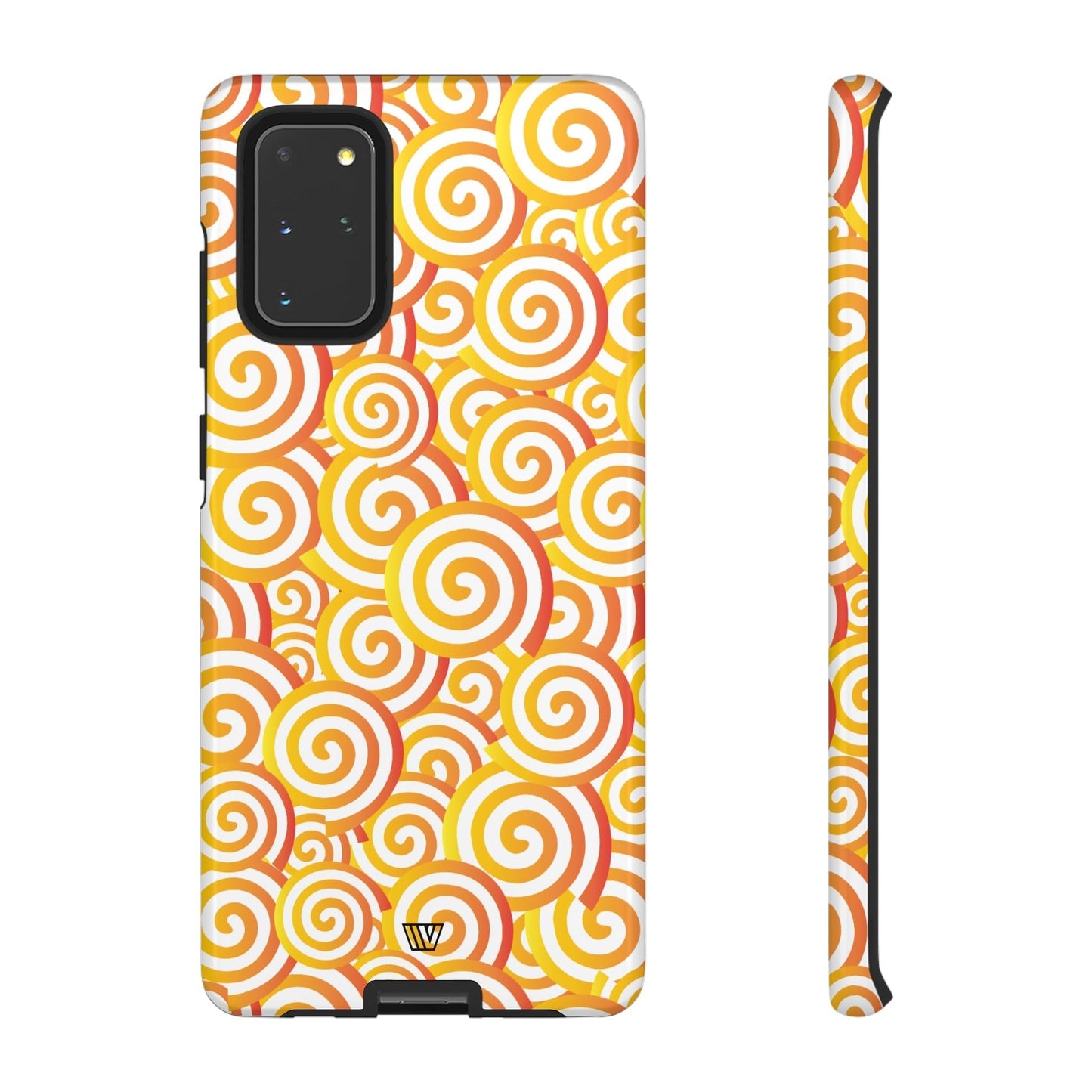 ABSTRACT SPIRAL ORANGE | Tough Phone Case - Trovvve - Little Red General Store