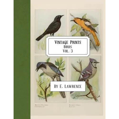 Vintage Prints: Birds: Vol. 3