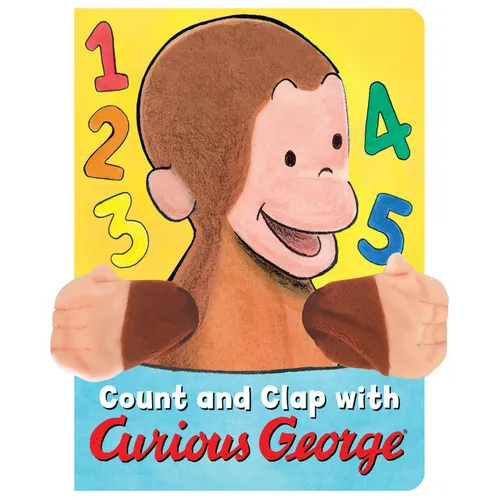 Count and Clap with Curious George Finger Puppet Book