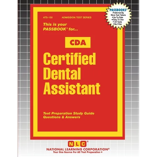 Certified Dental Assistant (CDA)