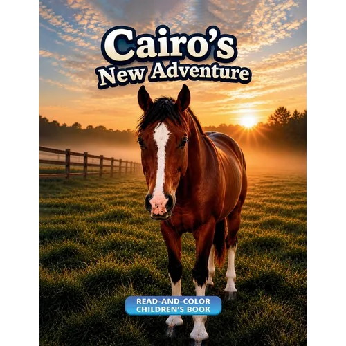 Cairo's New Adventure: Read-and-Color Children's Book