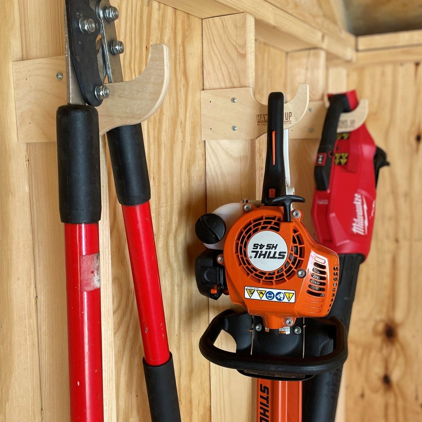Ultimate Shed Organization Kit – Yard & Garden Tool Rack