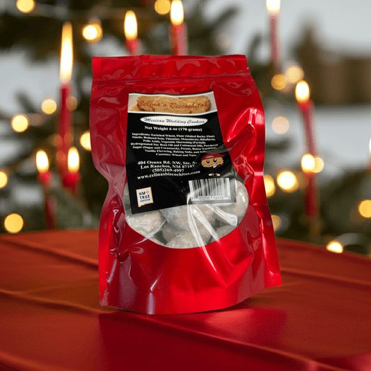 Celina's Biscochitos - Mexican Wedding Cookies (Net Weight 6oz (170 grams)