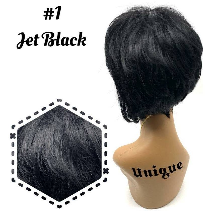 Unique 100% Human Hair Full Wig/Style Style A9