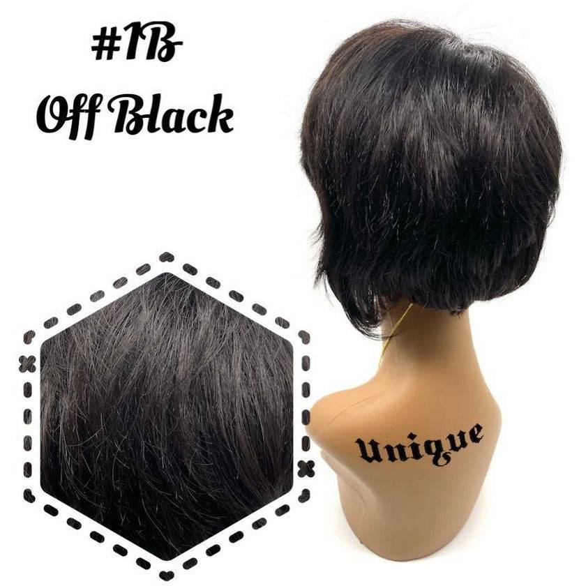 Unique 100% Human Hair Full Wig/Style Style A9