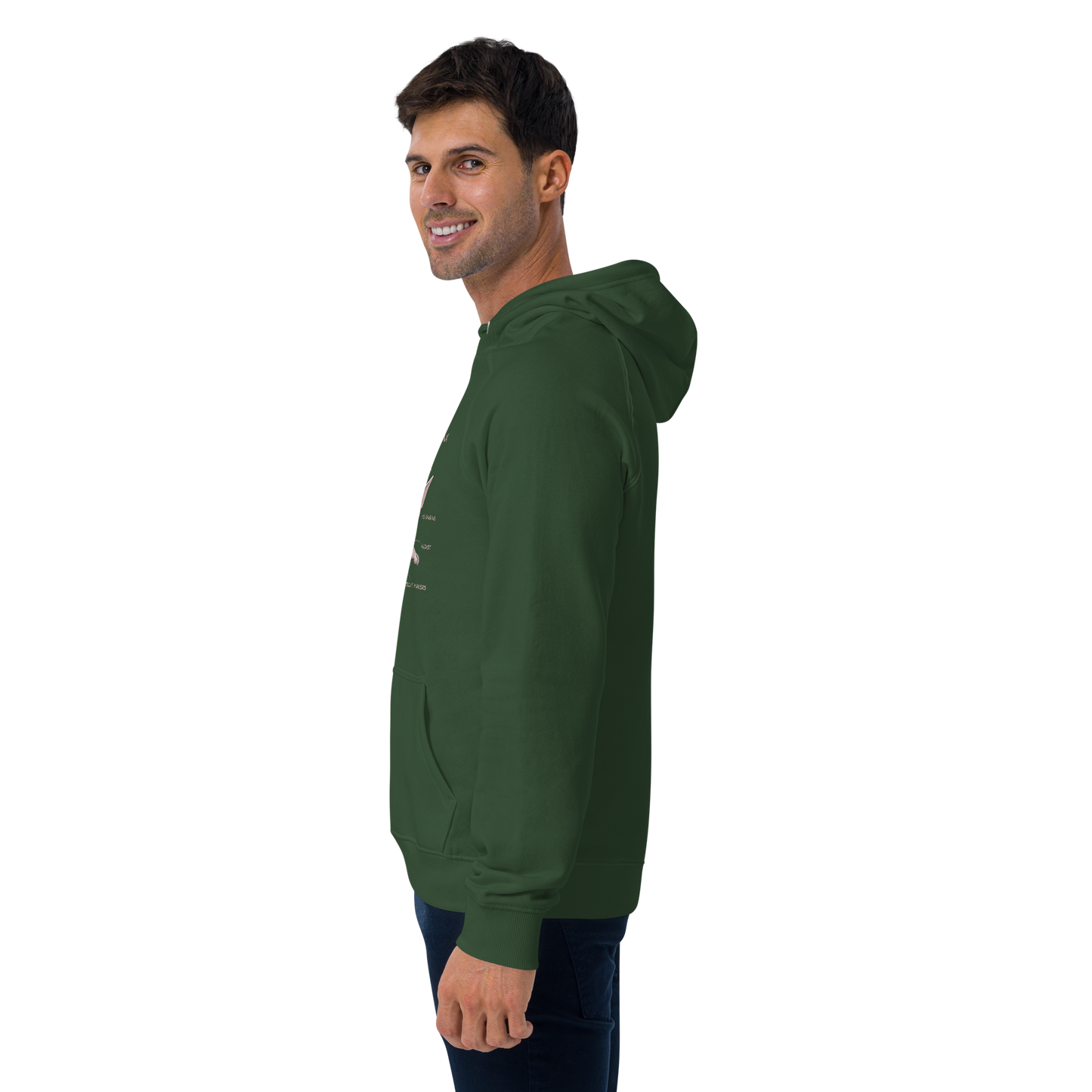 "ANATOMY OF A SPHYNX" UNISEX ECO HOODIE