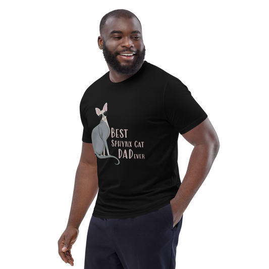 "BEST SPHYNX CAT DAD" UNISEX ECO TEE