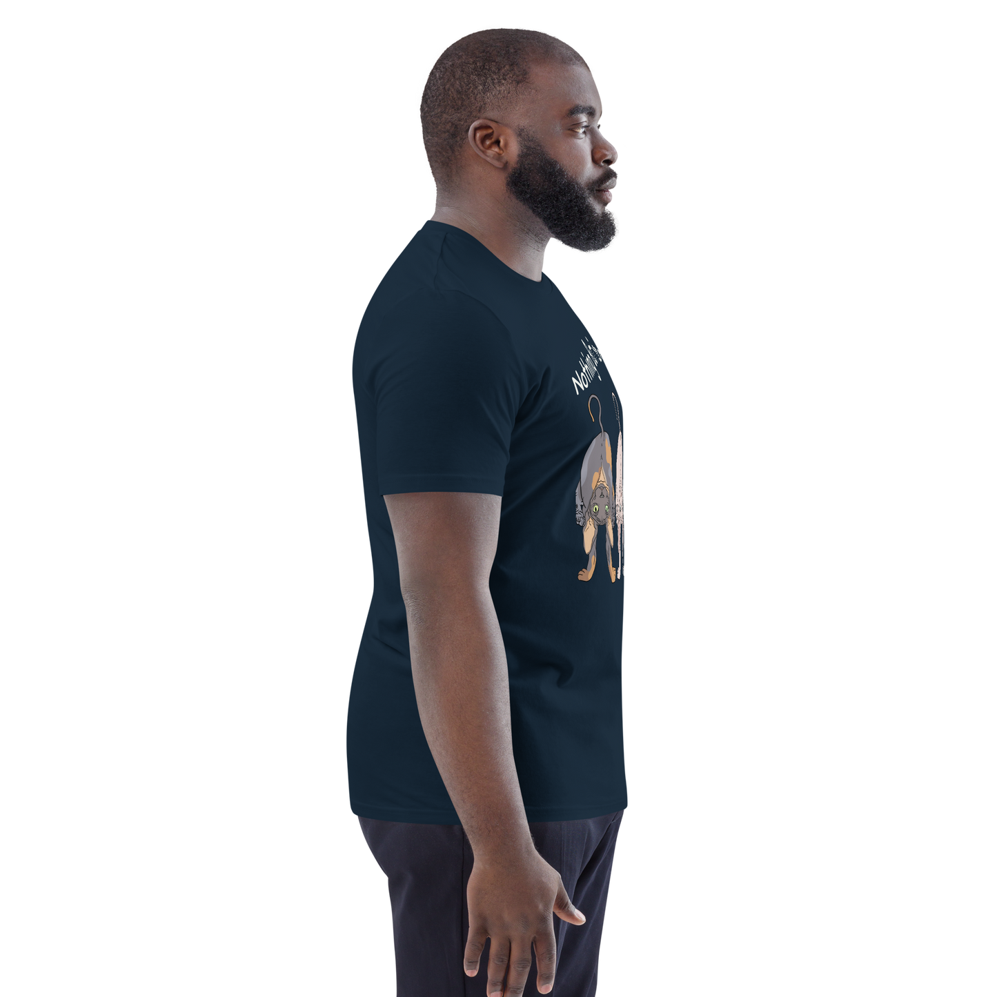 "NOTHING BUTT SPHYNX CATS" UNISEX ECO TEE