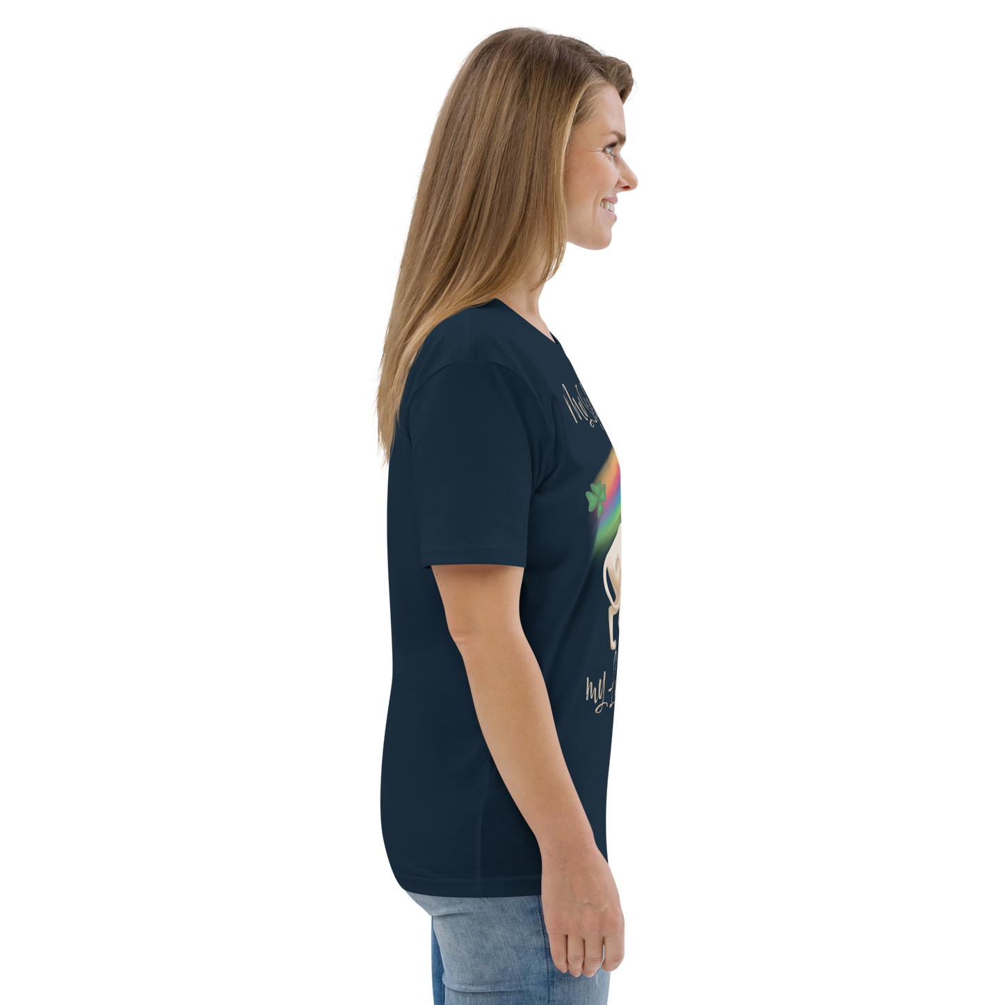 "MY SPHYNX CAT IS MY LUCKY CHARM" - UNISEX TEE
