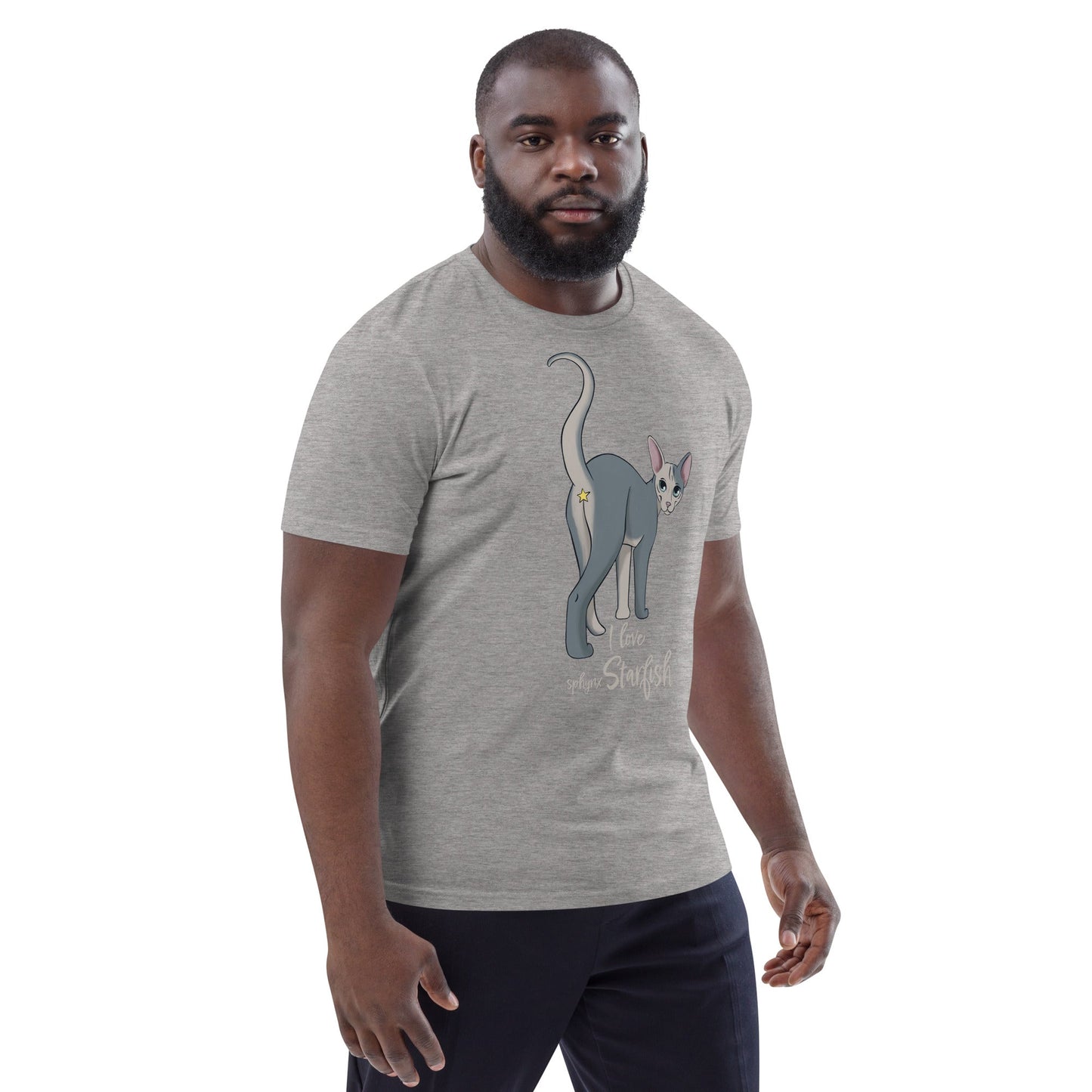 "I LOVE SPHYNX STARFISH" UNISEX ECO TEE