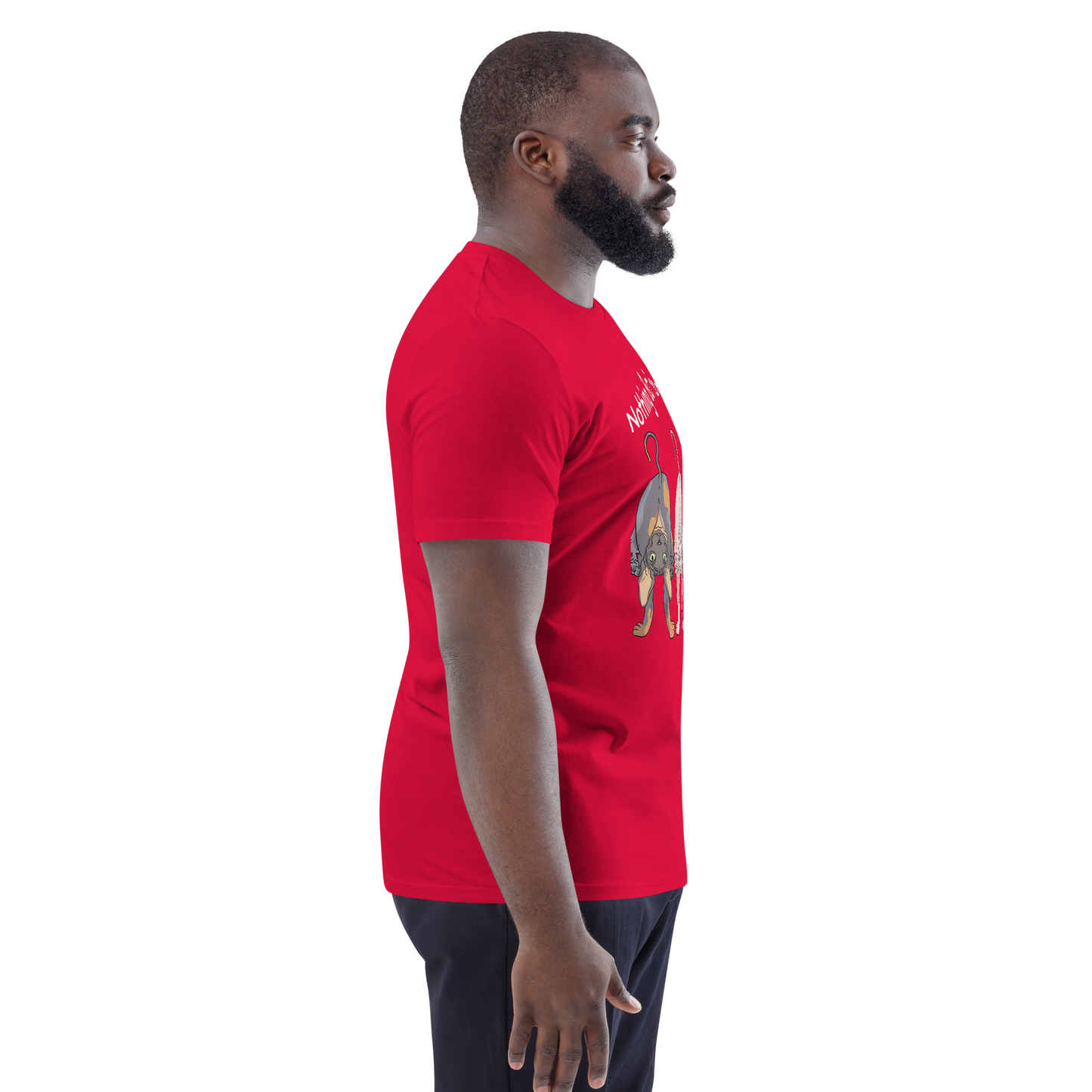 "NOTHING BUTT SPHYNX CATS" UNISEX ECO TEE