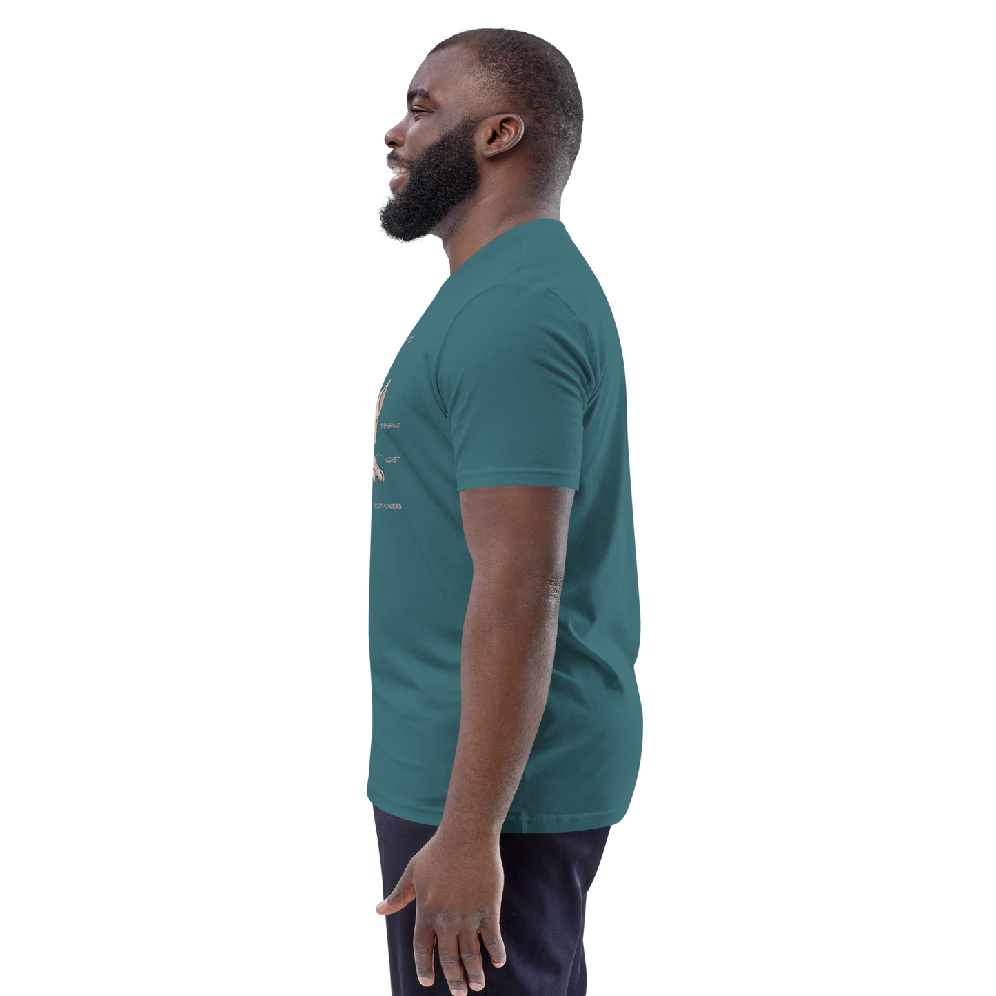 "ANATOMY OF A SPHYNX" UNISEX ORGANIC TEE