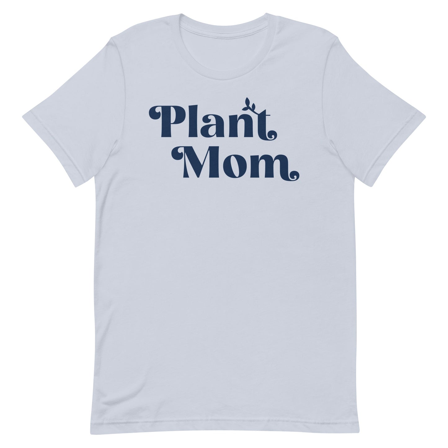 Plant Mom - Women's Cotton t-shirt (navy)