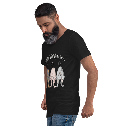 "NOTHING BUTT SPHYNX" UNISEX ECO TEE