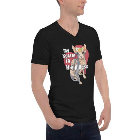 "MY SECRET TO HAPPINESS" ECO TEE