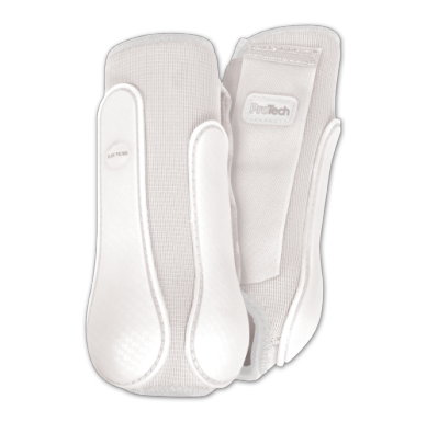 ProTech Front Splint Boots - Hind White Medium
