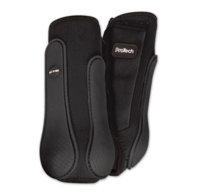 ProTech Front Splint Boots - Front Black Medium