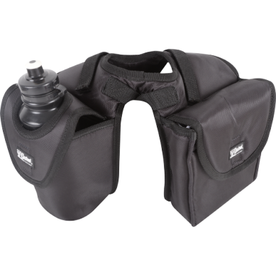 Horn Saddle Bag Bottle and Lunch Holder