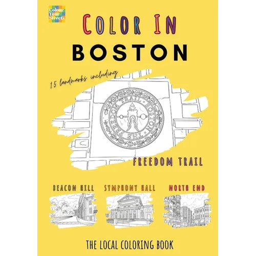 Boston Coloring Book