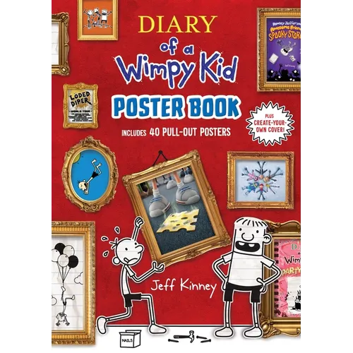 Diary of a Wimpy Kid Poster Book: Includes 40 Pull-Out Posters