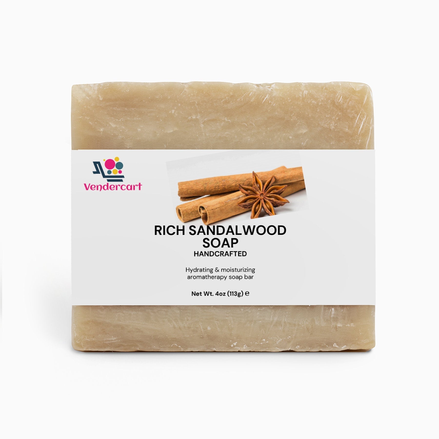 Rich Sandalwood Soap - Vendercart - Little Red General Store