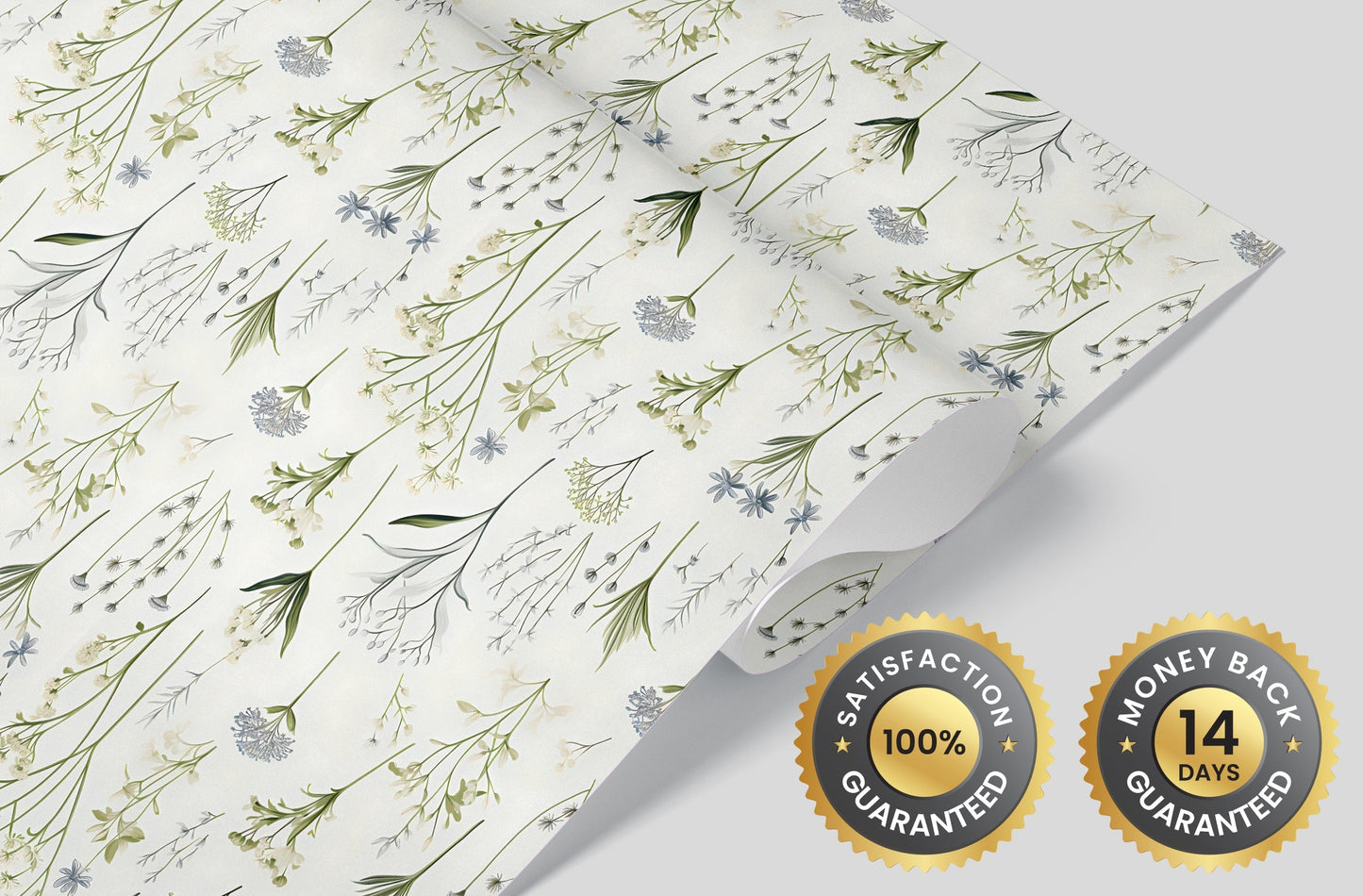 Meadow Floral Wallpaper - Vesta Baby - Little Red General Store