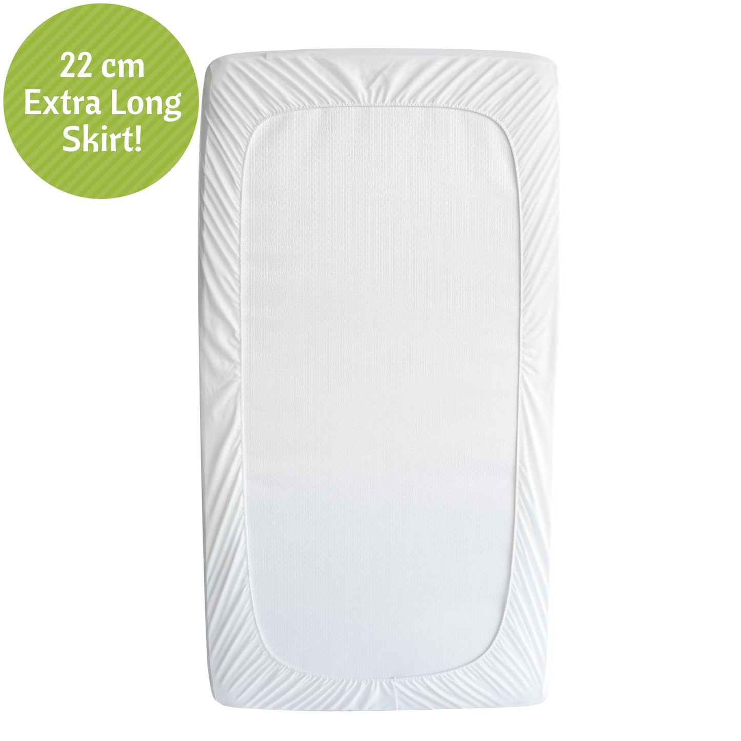 Bamboo Jacquard Cot Mattress Protector 60x120cm - Vesta Baby - Little Red General Store