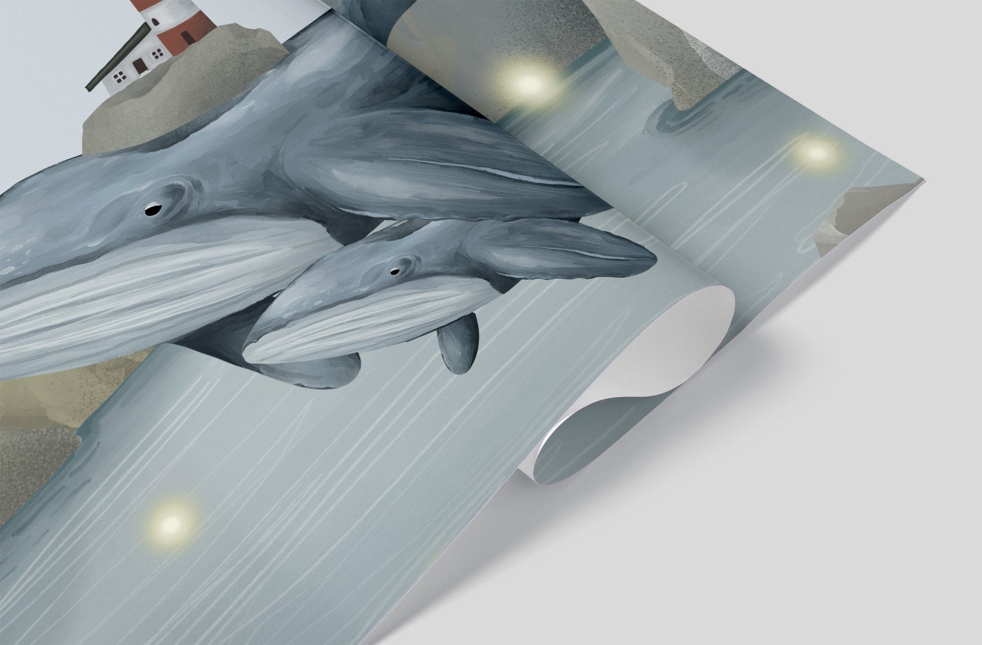 Magical Lighthouse Mural - Vesta Baby - Little Red General Store