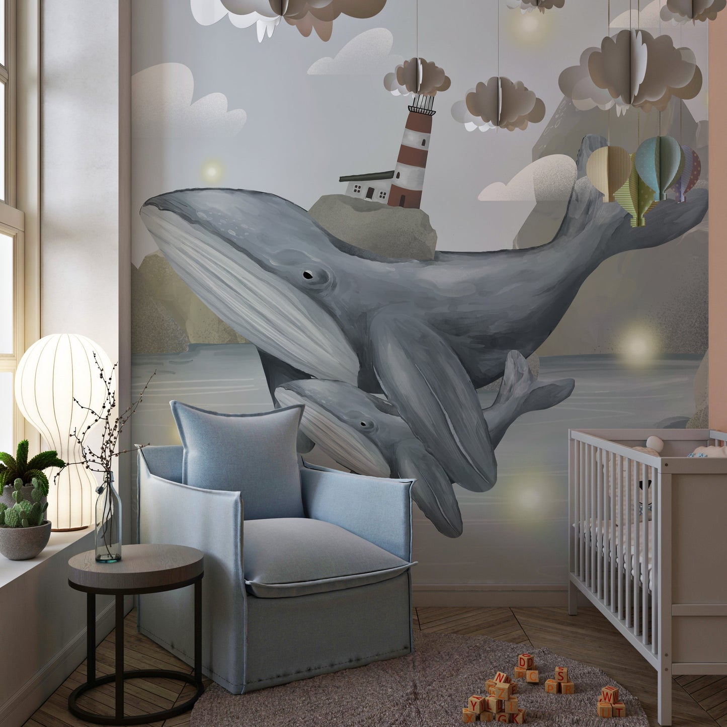 Magical Lighthouse Mural - Vesta Baby - Little Red General Store