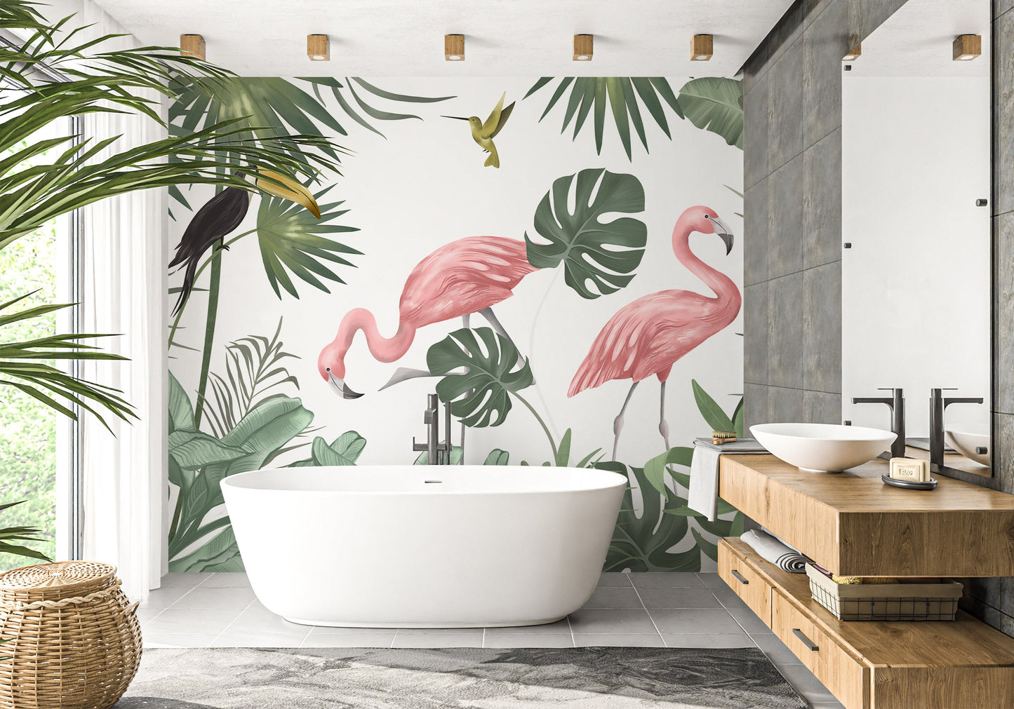 Tropical Tales Mural - Vesta Baby - Little Red General Store