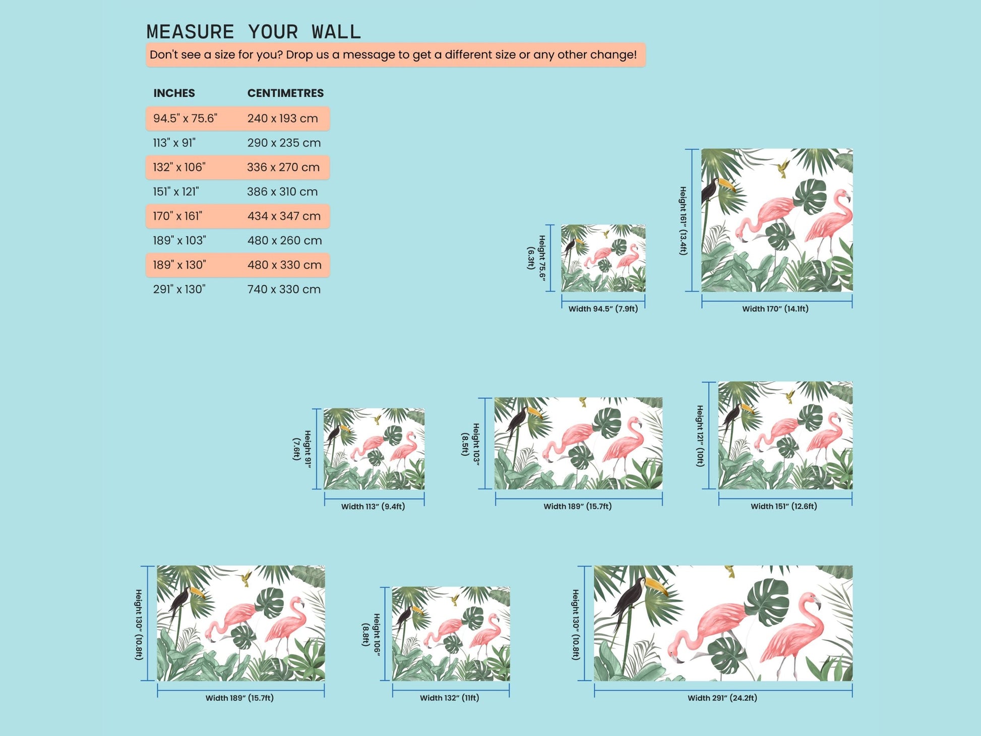 Tropical Tales Mural - Vesta Baby - Little Red General Store