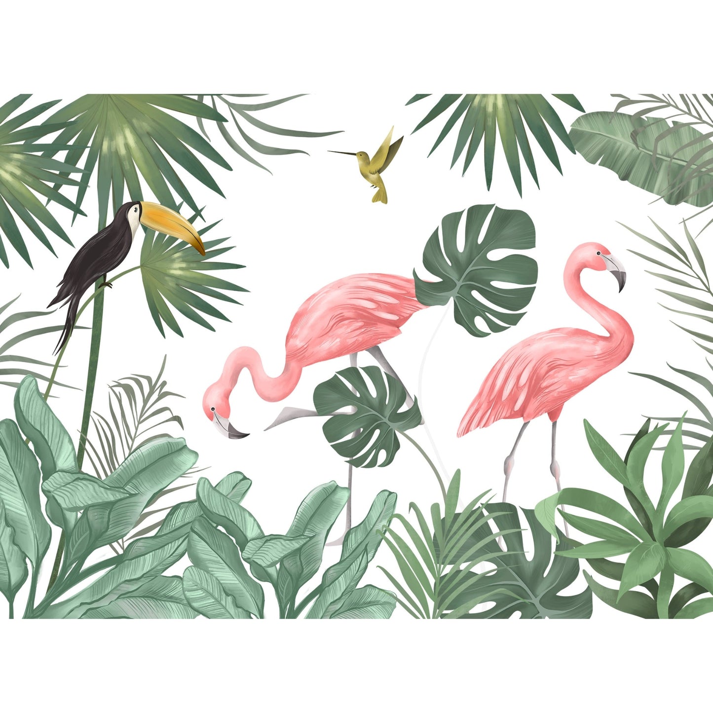 Tropical Tales Mural - Vesta Baby - Little Red General Store