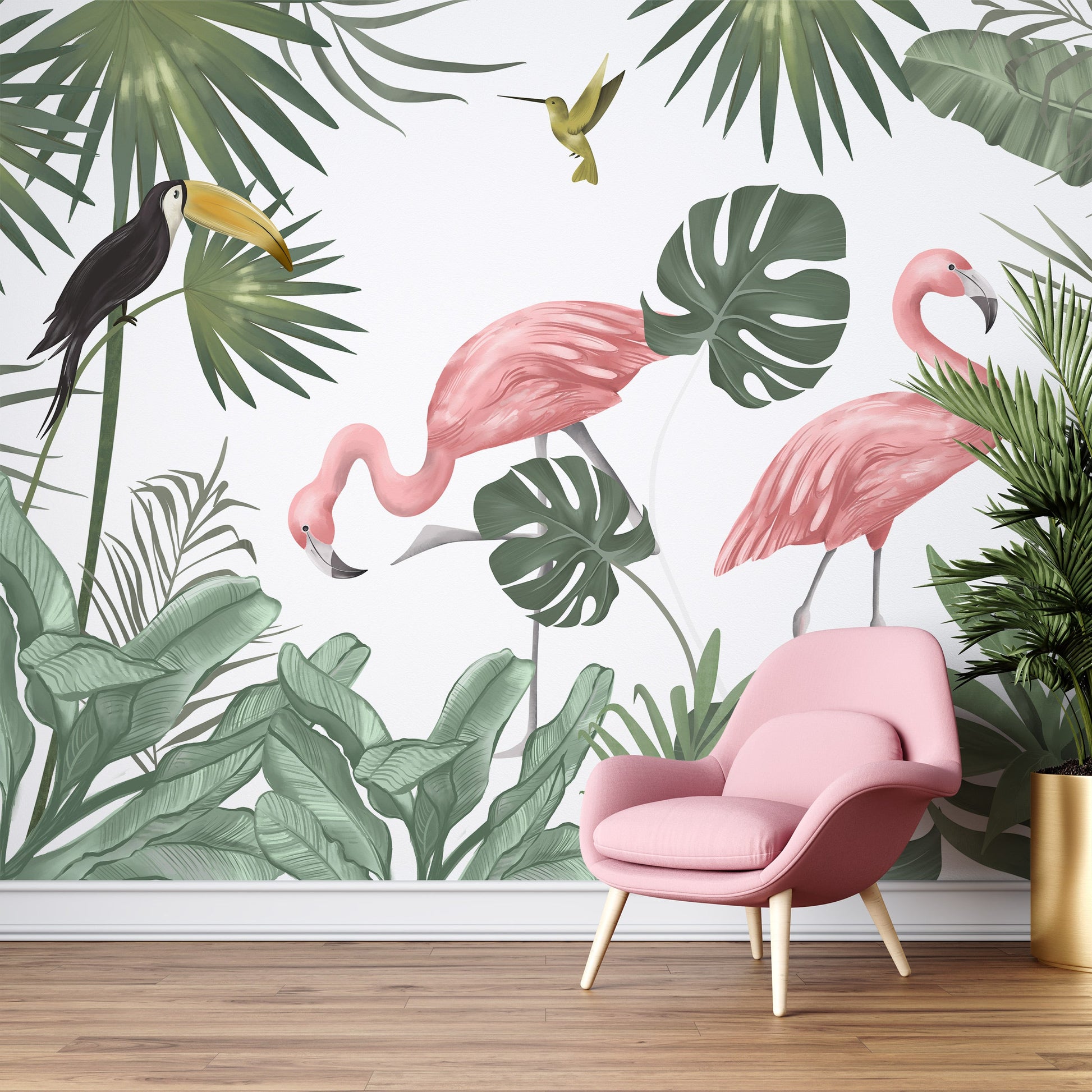 Tropical Tales Mural - Vesta Baby - Little Red General Store