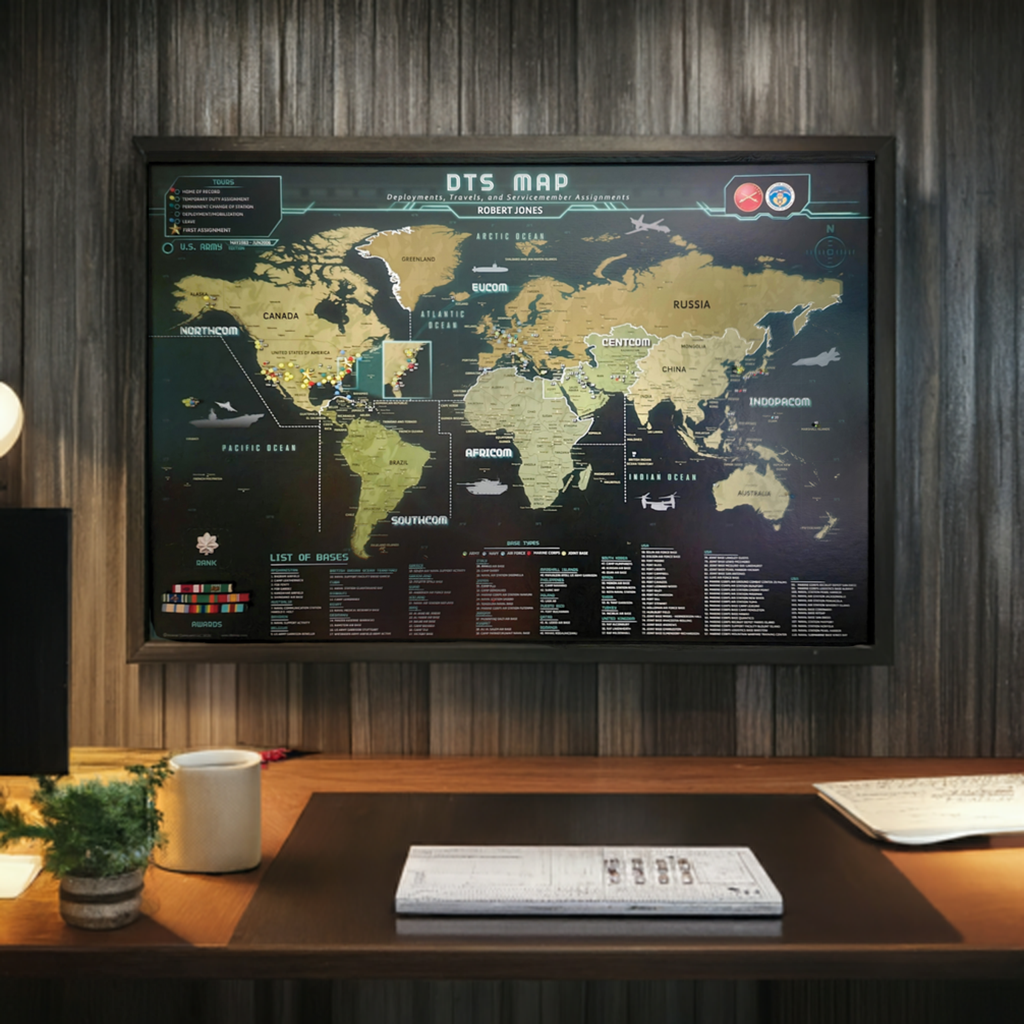 DTS Map - Veteran Command - Little Red General Store