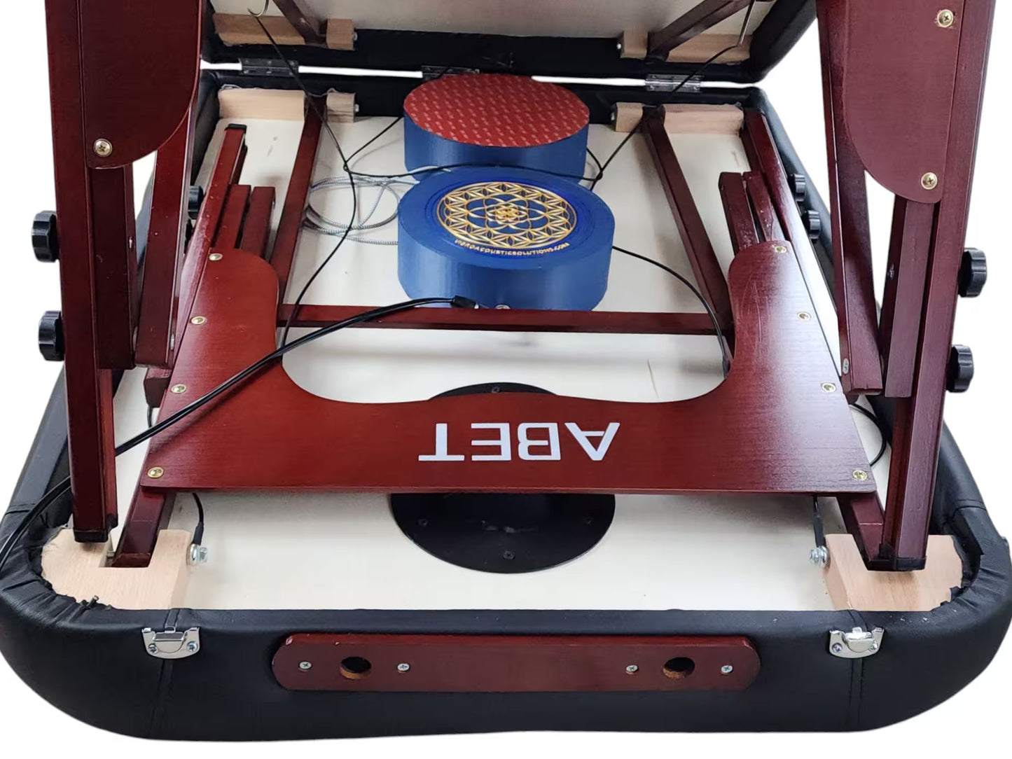 Vibroacoustic Therapy Massage Table Attachments with custom Amplifier Bundle