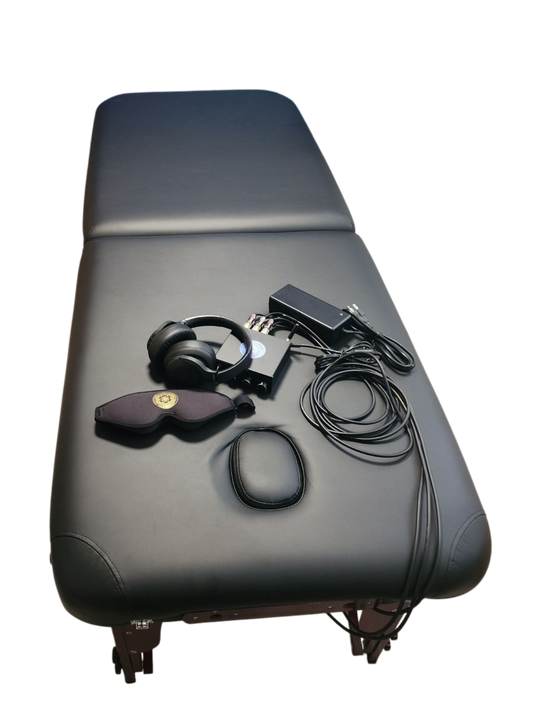 Vibroacoustic Therapy Massage Table – 2x50Watt + 6x15Watt Transducers
