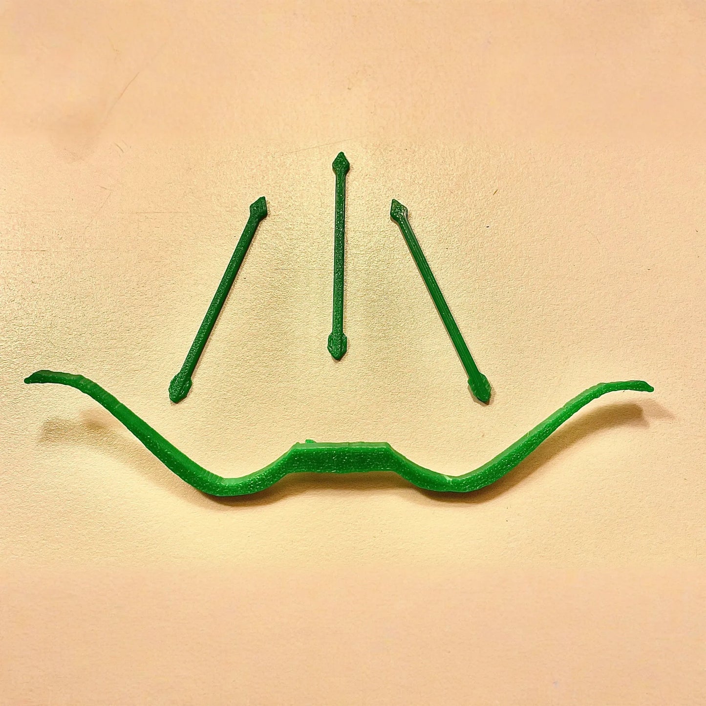 Vintage Kenner DC Super Powers Green Arrow Bow & Arrows Repro Part 1984 1985