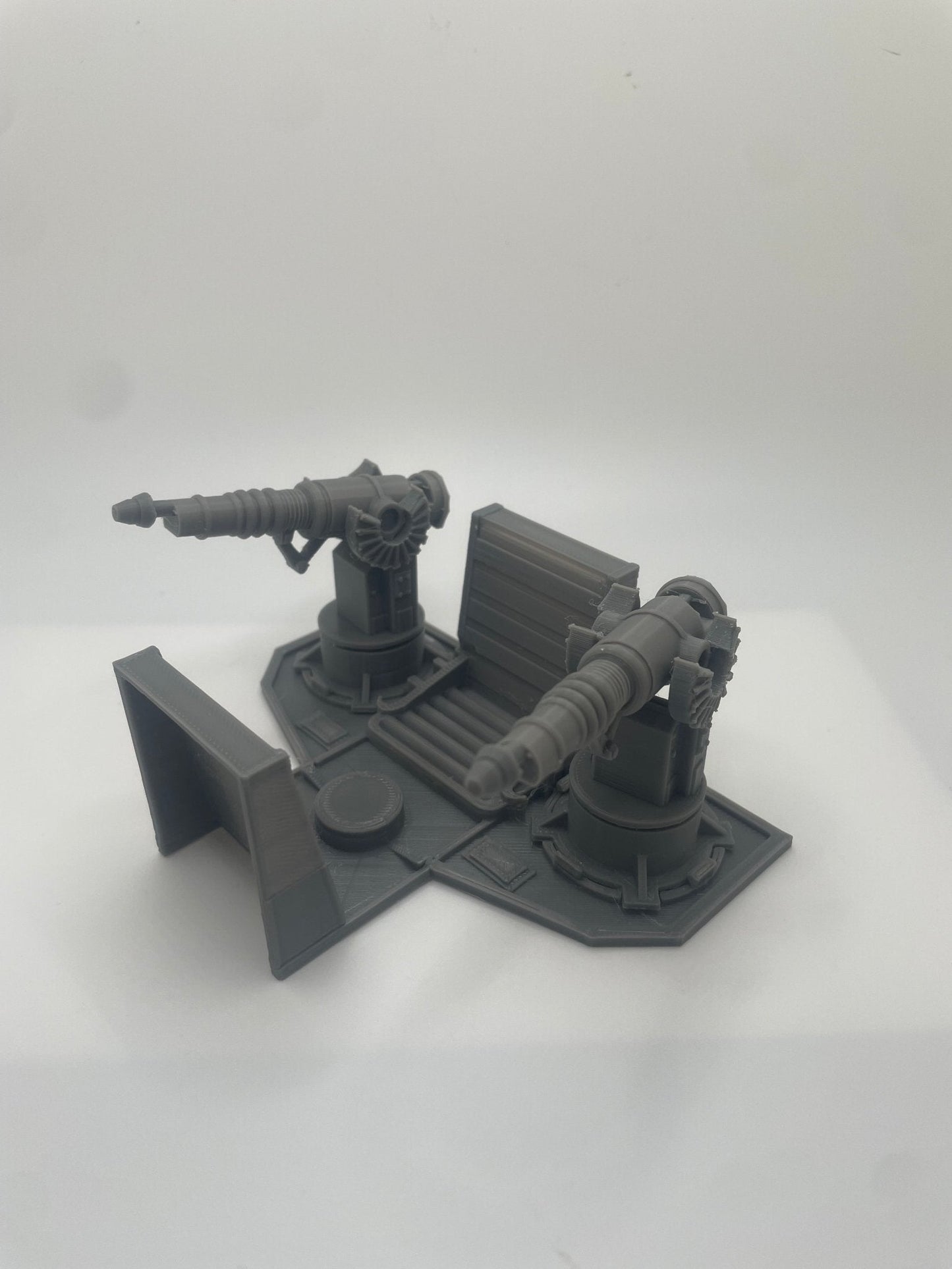 Vintage Star Wars Kenner Rebel Transport Cannons Mount & Base Repro Part 1982