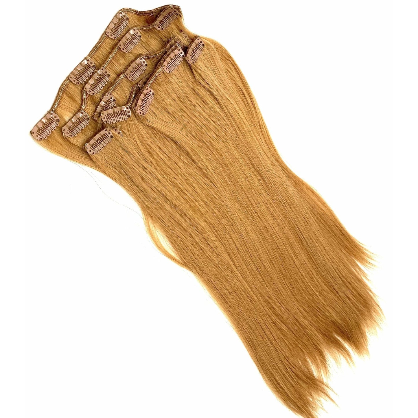 VIP Clip Extensions/ Silky Straight - 18" - ClipeX system