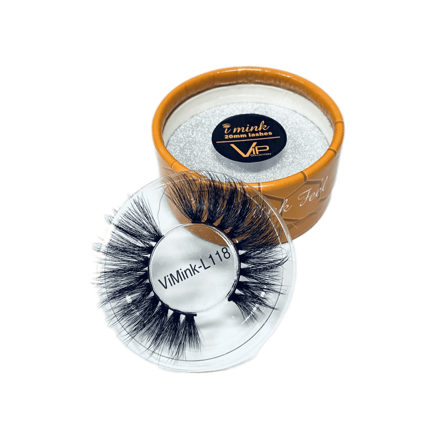 VIP iMink Long Strip Lashes - 98% Mink Feel - Animal Free