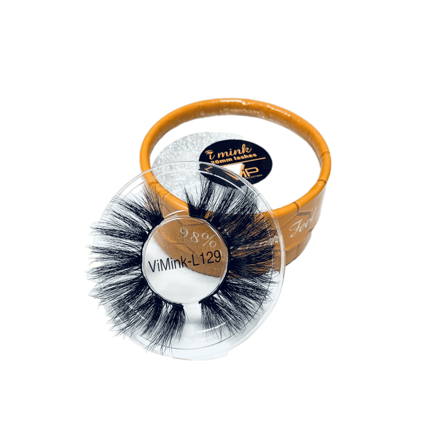 VIP iMink Long Strip Lashes - 98% Mink Feel - Animal Free