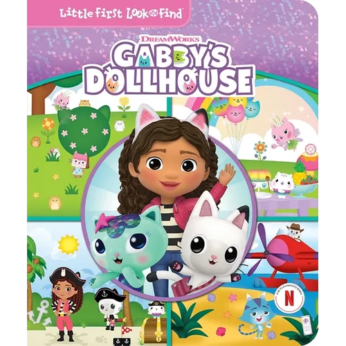 DreamWorks Gabby's Dollhouse: Little First Look and Find