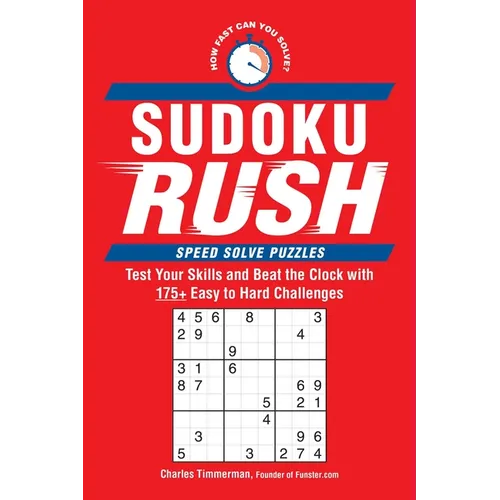 Sudoku Rush: Test Your Skills and Beat the Clock with 175+ Easy to Hard Challenges