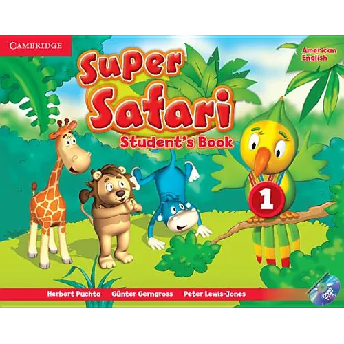 Super Safari American English Level 1 Student's Book with DVD-ROM [With DVD ROM]