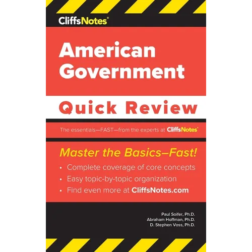 CliffsNotes American Government: Quick Review