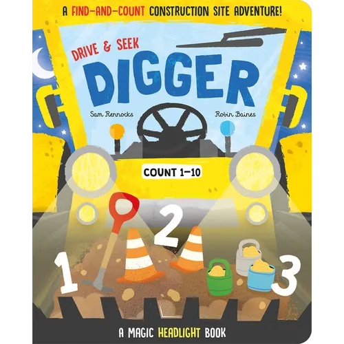 Drive & Seek Digger - A Magic Find & Count Adventure