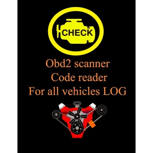 Obd2 scanner Code reader For all vehicles LOG: vehicles LOG code to help find problems, Automotive book for obd2 scanner Record all faults vehicle